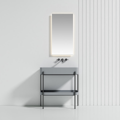 Console Sink With Shelf Freestanding Bathroom Vanity WBL-9703