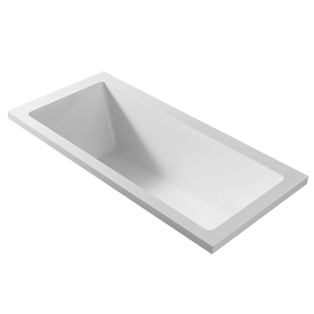 Quality Wholesale Unique Design Rectangle Drop-In Acrylic Bathtub XA-305