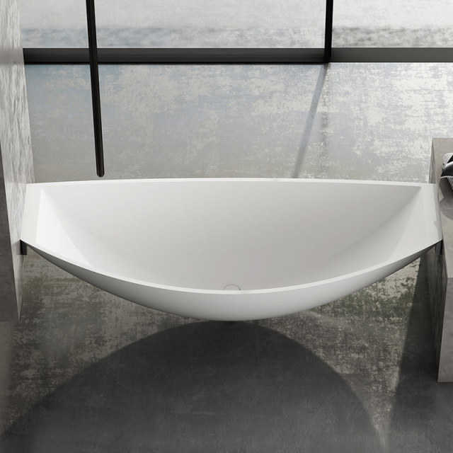 Manufacturer China Newest Design Floating Acrylic Suspended Hammock Bathtub TW-6697