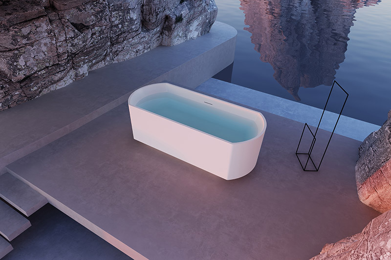 New Design Freestanding Acrylic Bathtub TW-7761