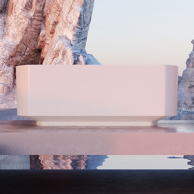 New Design Freestanding Acrylic Bathtub TW-7761