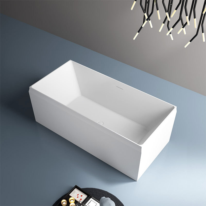 New Design Rectangle Freestanding Acrylic Bathtub TW-7635