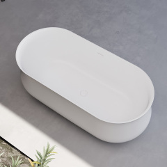 High Quality Popular Freestanding Artificial Stone Bathtub TW-8101