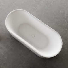 Wholesale Fashion One-piece Molding Freestanding Acrylic Bathtub XA-060