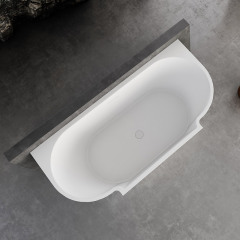 Latest Unique Design Self Standing Back To Wall Acrylic Bath TW-7206