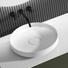 Factory Wholesale Round Counter Top Bathroom Basin XA-A59