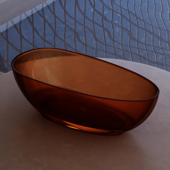 Factory Supply Quality Assurance Freestanding Transparent Bathtub TW-8201T