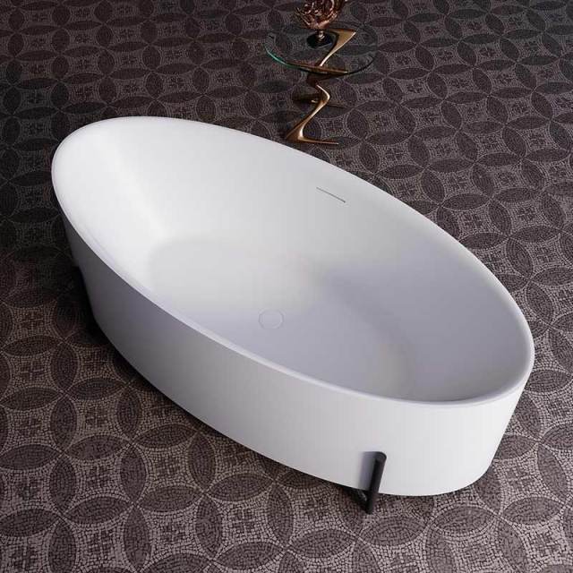 Quality Wholesale Unique Design Oval One-piece Molding Stand Acrylic Bathtub XA-083