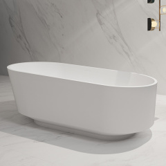 Factory Supply Quality Assurance Freestanding Artificial Stone Bathtub TW-8705