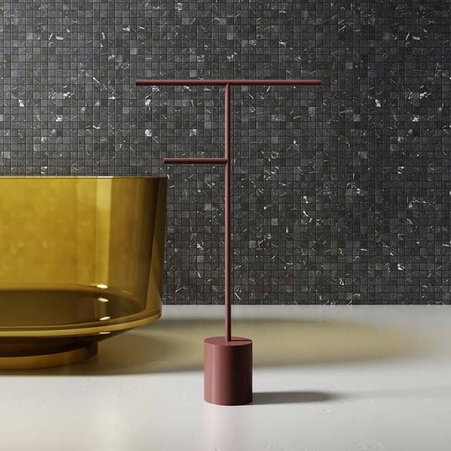 Wholesale Fashion Bathroom Accessories Solid Surface Towel Rack TW-C60