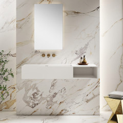 Factory Supply Quality Assurance Wall Hung Wash Basin TW-G206