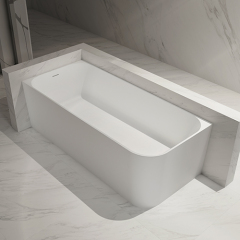 Exporter Artificial Stone Solid Surface Bathtub TW-8503