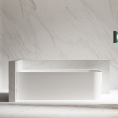 Exporter Artificial Stone Solid Surface Bathtub TW-8503