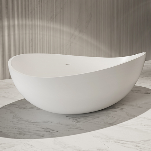Factory Supply Quality Assurance Oval Stone Resin Bathtub XA-8819