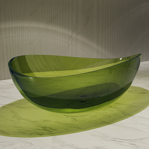 Wholesale Price Transparent Resin Bathtub XA-8819T