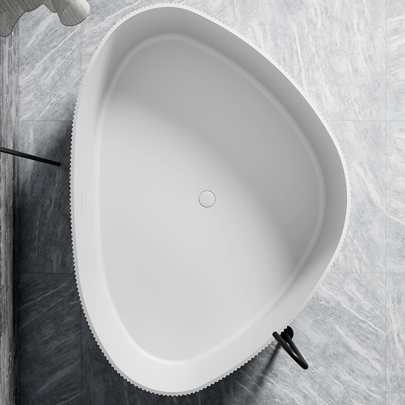 Hot Style Wholesale Freestanding Solid Surface Bathtub TW-8303