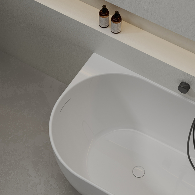 China Wholesale Factory Freestanding Corner Acrylic Bathtub XY-1003L