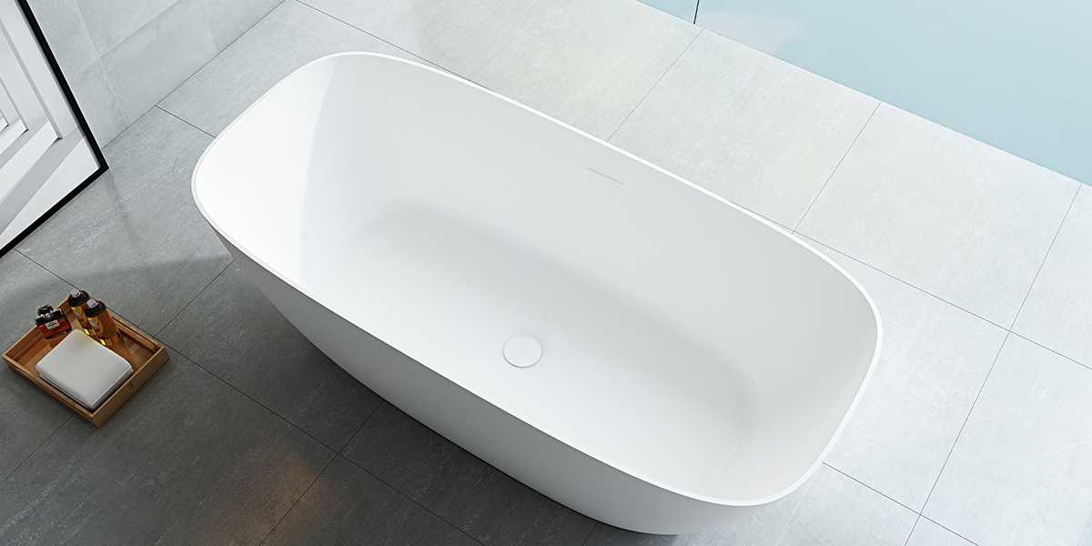 high quality wholesale artificial stone bathtub