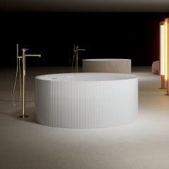 Popular Wholesale Designer Freestanding Round Acrylic Bathtub XY-3009