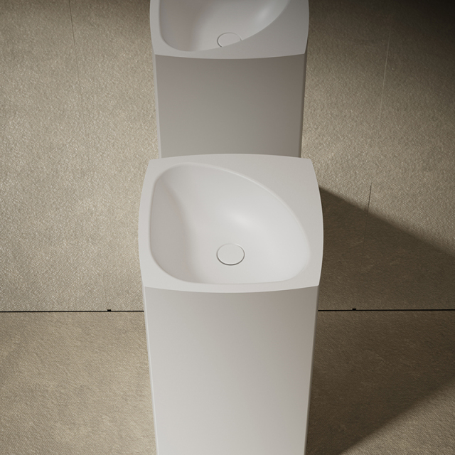 China Wholesale Factory Freestanding Pedestal Sink Bathroom Wash Basin XR-Z802