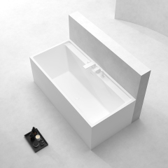 Wholesale High End Quality Rectangle Freestanding Acrylic Bathtub TW-6605