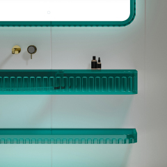 China Wholesale Factory Transparent Wall Hung Wash Sink TW-GS816-3T