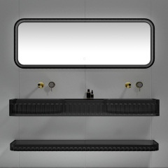 Quality Wholesale Unique Design Transparent Wall Hung Wash Basin TW-GS816-2T