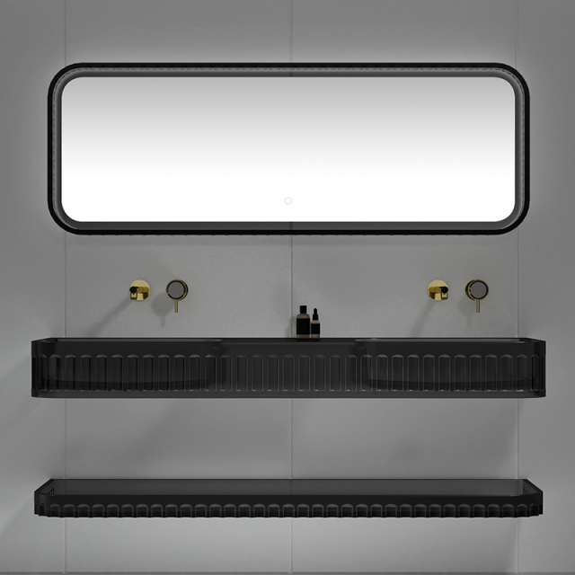 Quality Wholesale Unique Design Transparent Wall Hung Wash Basin TW-GS816-2T