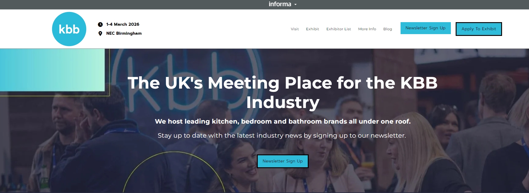 Kitchen and Bathroom Trade Shows & Events-KKB Birmingham- T&W