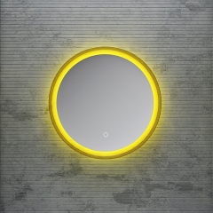 Popular Wholesale Designer Round Wall Mounted Bathroom LED Mirror TW-ML819AT