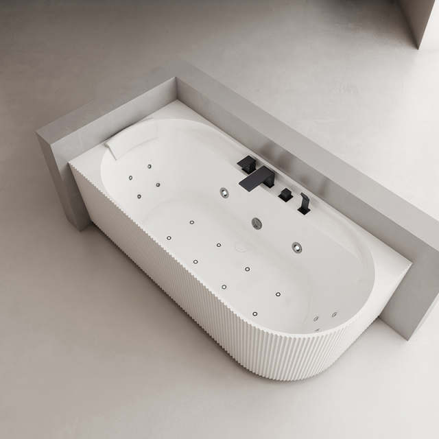 China Wholesale Factory Acrylic Integrated Bubble Constant Temperature Heated Massage Bathtub TW-7133M