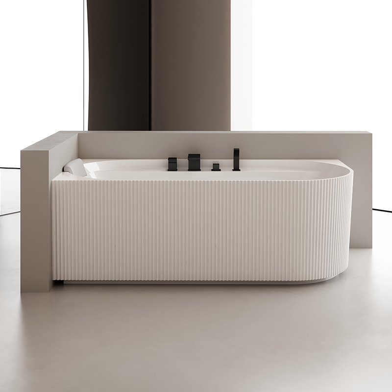 China Wholesale Factory Acrylic Integrated Bubble Constant Temperature Heated Massage Bathtub TW-7133M