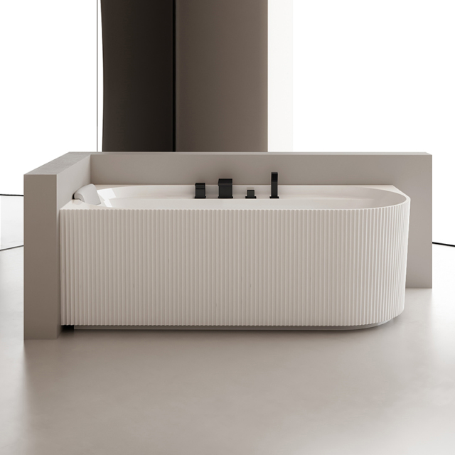 China Wholesale Factory Acrylic Integrated Bubble Constant Temperature Heated Massage Bathtub TW-7133M