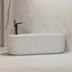 Hot Style Wholesale Triangle Acrylic Integrated Bubble Constant Temperature Heated Massage Bathtub TW-7197M