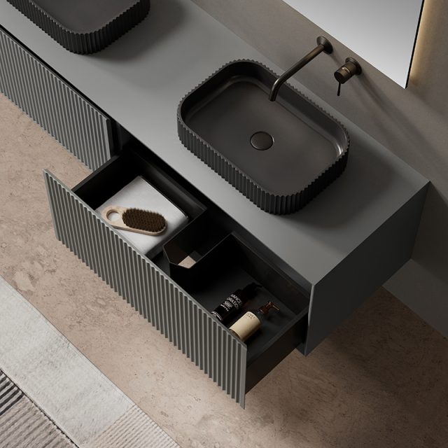 Factory Directory Countertop Sinks Floating Bathroom Vanity XV-5882