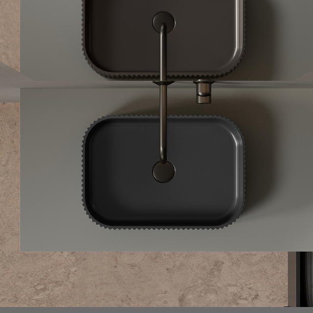 Factory Directory Countertop Sinks Floating Bathroom Vanity XV-5882