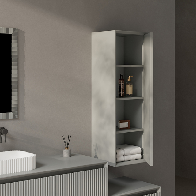 Hot Style Wholesale Wall Mounted Bathroom Vanity Set With Side Cabinet XV-5899