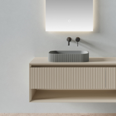 Wholesale High End Quality Floating Bathroom Vanity Set With Double Sinks XV-5890