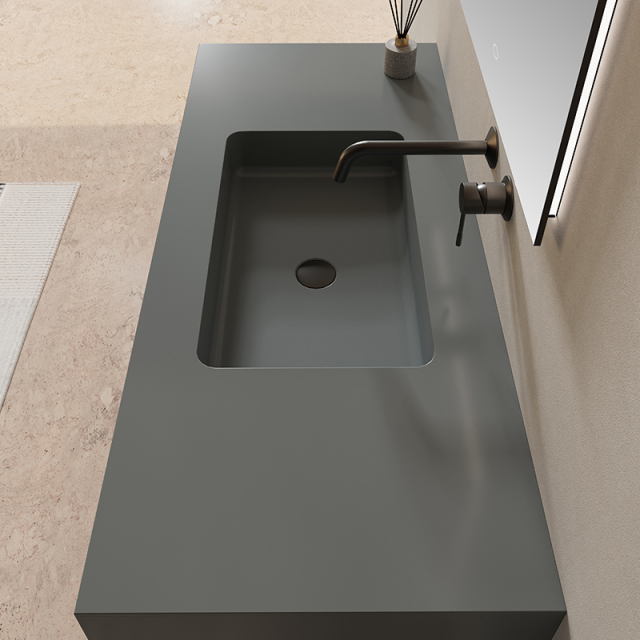 China Wholesale Factory Single Sink Wall Hung Bathroom Vanity Set XV-5981