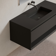 Popular Wholesale Designer Wall Hung Bathroom Vanity Set With Undercounter Sink XV-5980