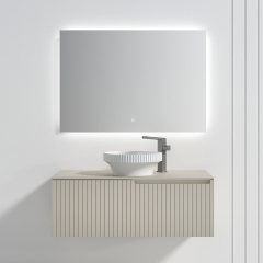 Popular Wholesale Designer Single Counter Top Sink Wall Mounted Bathroom Cabinet WBL-6011