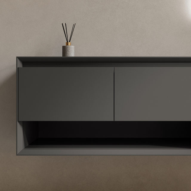 Factory Wholesale Floating Bathroom Cabinet Set Undercounter Sink XV-5996