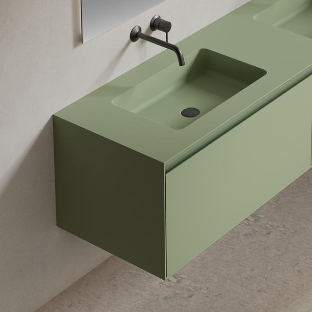 Quality Wholesale Unique Design Double Sinks Wall Hung Bathroom Cabinet Set XV-5982