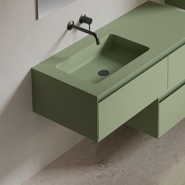 Wholesale Price Floating Bathroom Cabinet Set Large Storage XV-5999