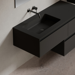 Wholesale Price Floating Bathroom Cabinet Set Large Storage XV-5999