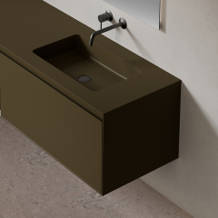 Factory Wholesale Floating Bathroom Cabinet Set Undercounter Sink XV-5996