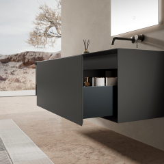 Factory Wholesale Floating Bathroom Cabinet Set Undercounter Sink XV-5996