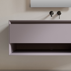 Factory Supply Quality Assurance Floating Bathroom Vanity With Mirror XV-5983