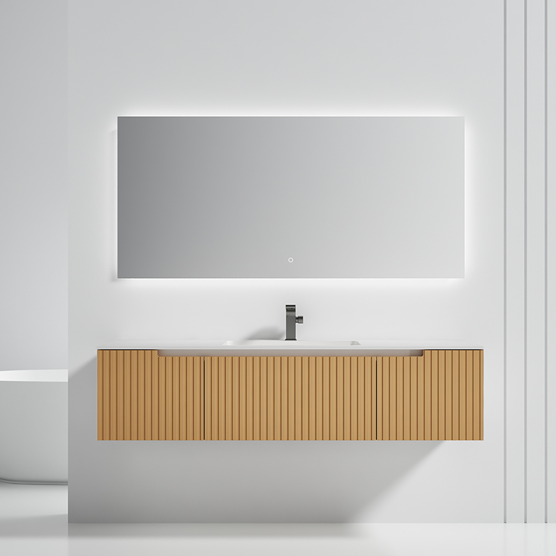 China Wholesale Factory Wall Hung Bathroom Cabinet Unit Undercounter Sink WBL-6023