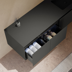 Wholesale Manufacturer Large Floating Bathroom Vanity Unit With Mirror XV-5986